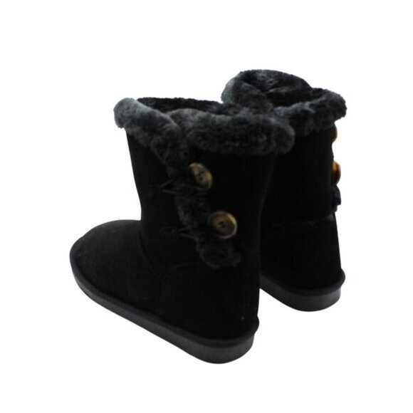 Marty Womens Faux Suede Cold Weather Winter & Snow Boots - Picture 6 of 7